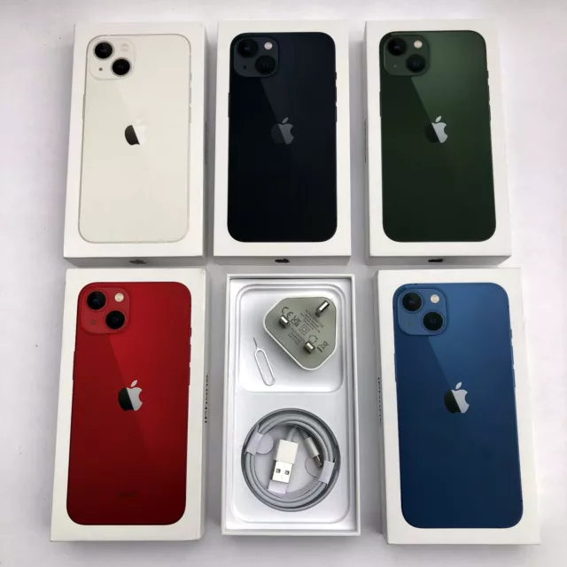 Original iPhone 13 empty box with Accessories and sim key 128GB 256GB 512GB