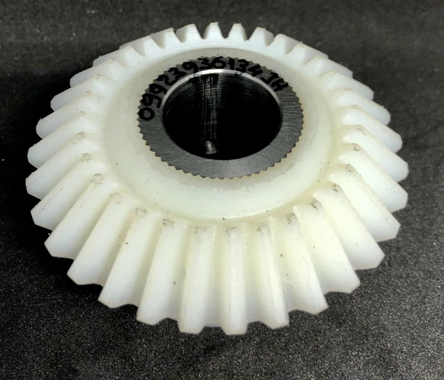 Roue Dentée Pièces de Rechange en Nylon pour Moteur Trancheuse cecotec