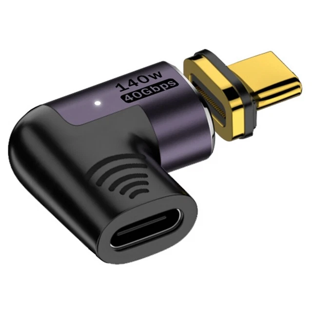 Adaptateur De Chargeur 4 Broches Type-C Compatible Avec Les Vélos