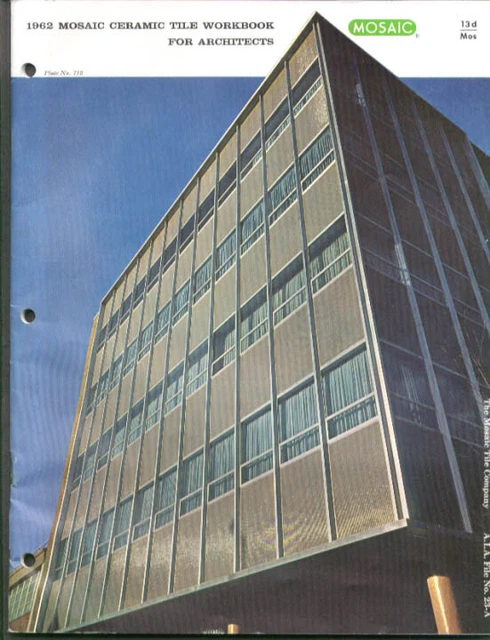 Mosaic Ceramic Tile Architect Workbook 1962