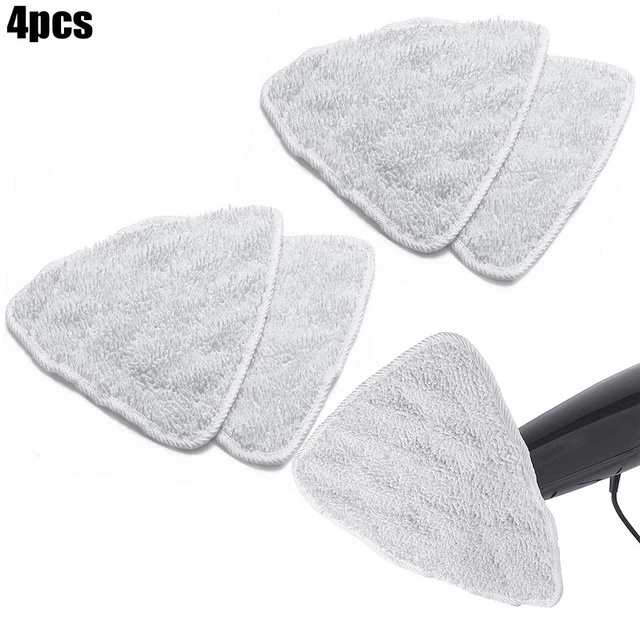 Tampons Lavables Pour Nettoyeur Vapeur - Lot De 10, Microfibre, 14x7,5 Cm - Compatibles Plupart Des Modèles