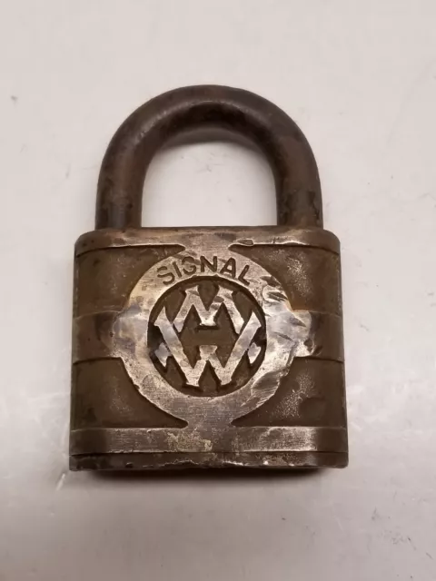 WM Western  Maryland Railroad Brass Obsolete