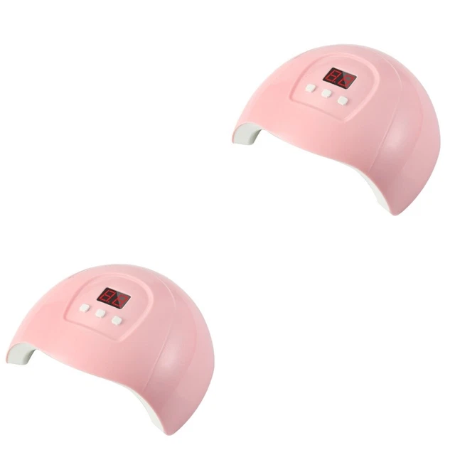 2 PIEZAS Secador Manicura LED USB Secado Rápido Inducción Manicura Secador