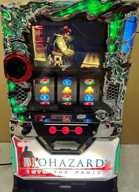 japanese pachinko slot machine BioHazard With coin-operated machine