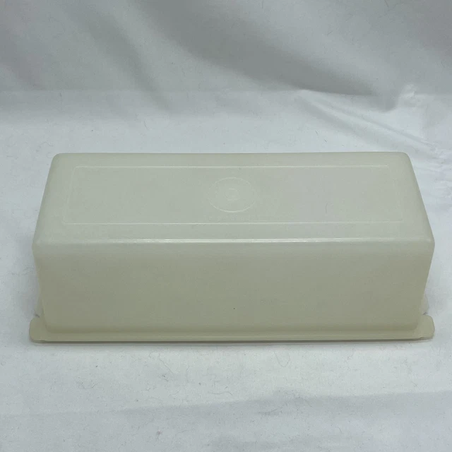 VINTAGE TUPPERWARE VELVEETA Block Cheese Keeper Butter Container 5193