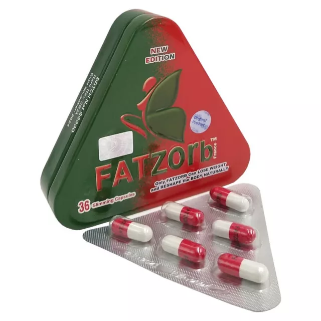 FATZORB "NEW EDITION" weight loss 36 capsules Perte du poids