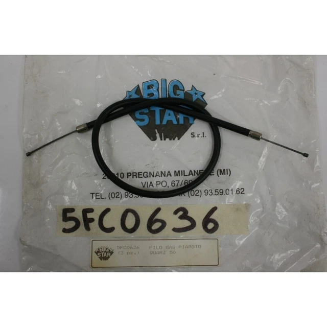 Kit De Câbles Universel 4 Pièces Pour Scooter - Câbles Accélérateur, Embrayage, Commande - Longueur 200-210 Cm - Pour Piaggio, Vespa, Motos