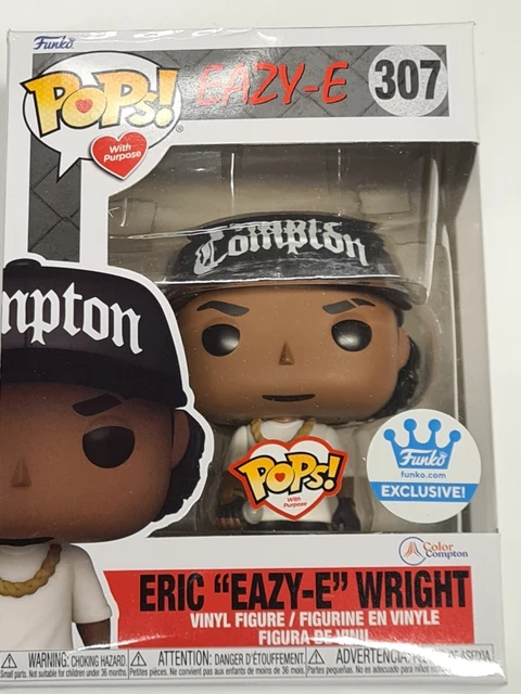 Funko Pop EAZY-E 307 | Pops With Purpose | Web Exclusive Slightly Damaged Box