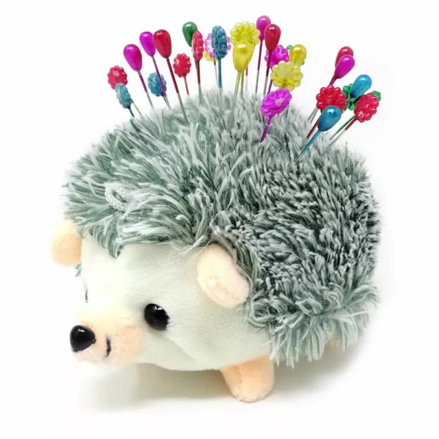 1Pcs Sewing Needle Holder Cartoon Cute Hedgehog Shape Pin Storage Cushion Soft 2