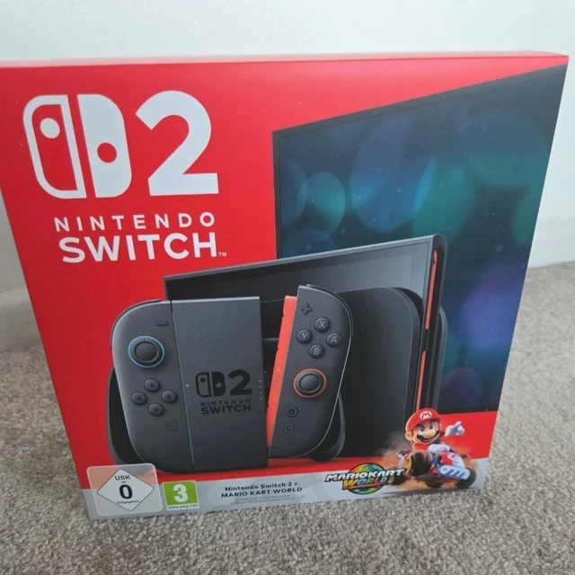 NINTENDO SWITCH 2 Console With Mario Kart World £486.12 - PicClick UK
