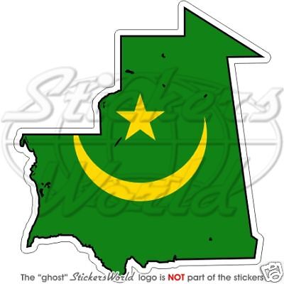 Mauritania MUNDI-Bandiera Africa adesivo per Auto, bustina in vinile