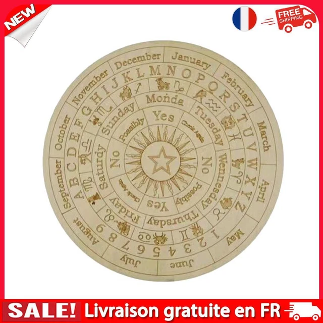 Miroir d'Obsidienne Noire - Outil de Divination - Pierres de Lumiere