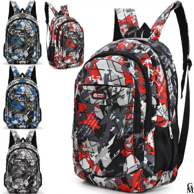 GM zaino scuola superiori tasche grande media elementare unisex ragazzo cartella