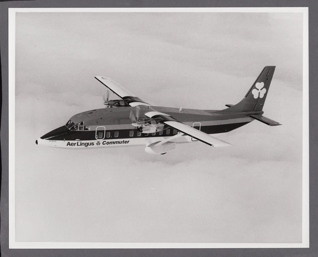Aer Lingus Commuter Short 360 Large Original Vintage Manufacturers Photo Sd360
