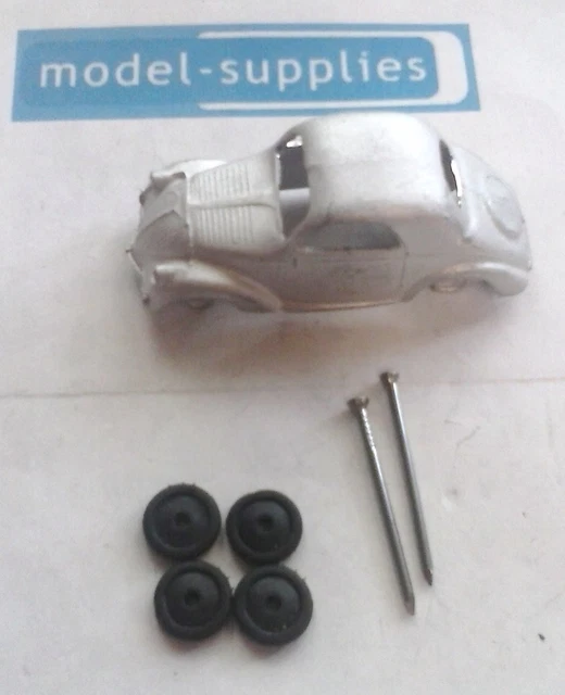 SLMC #49 Simca 5 (copy of French Dinky 35AZ) white metal kit