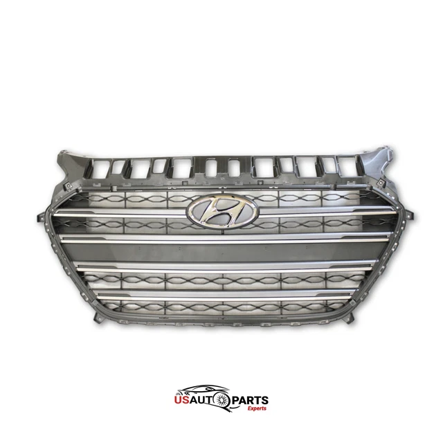thumbnail image 2 of Genuine Hyundai Radiator Grille Upper & Lower Set For 2014-2016 Elantra OEM 2 of 6