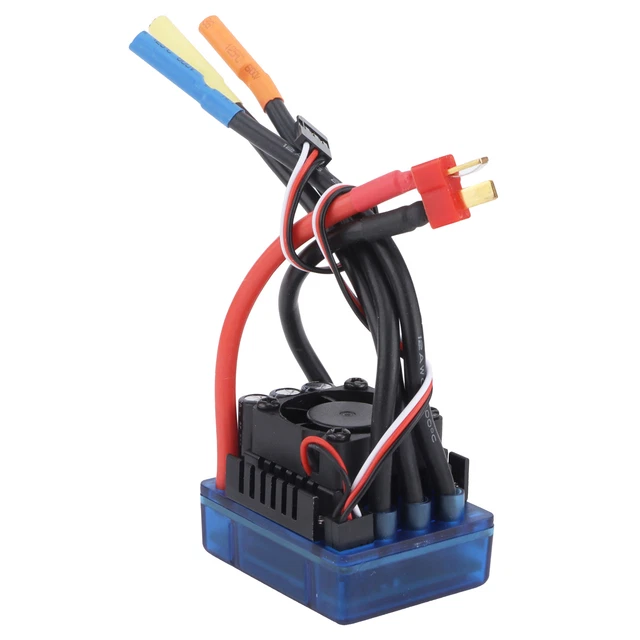 80A BRUSHLESS SENSELESS ESC Speed Controller Waterproof For Truck SCT ...