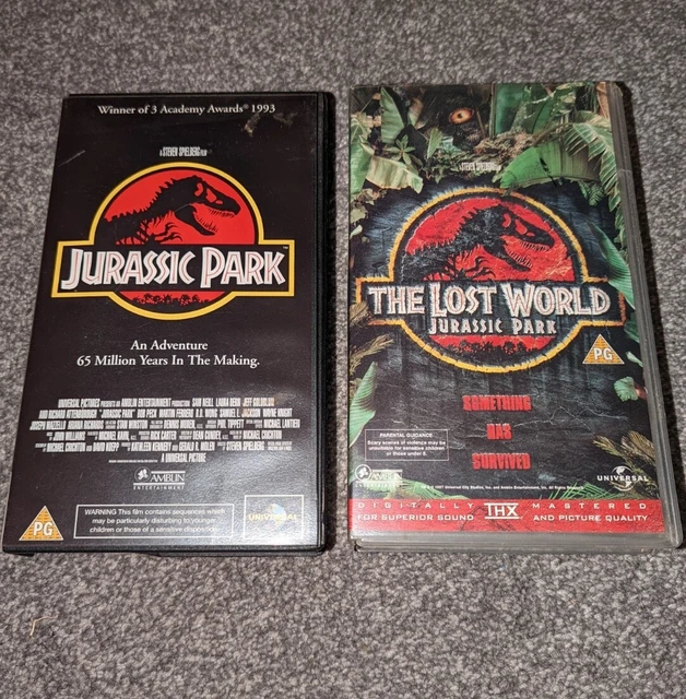 Jurassic Park Vhs Video Tape Bundle The Lost World X Includes Rare My