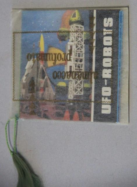 Goldrake calendario da barbiere 1982 vintage anni 80