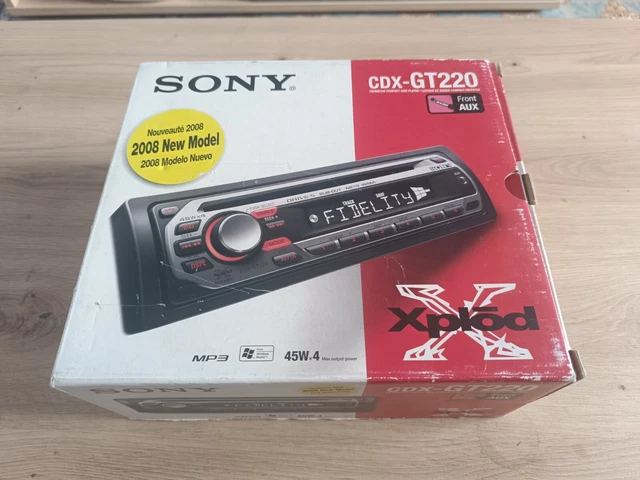 AUTORADIO SONY XPLOD Cdx GT 220 EUR 25,00 - PicClick FR