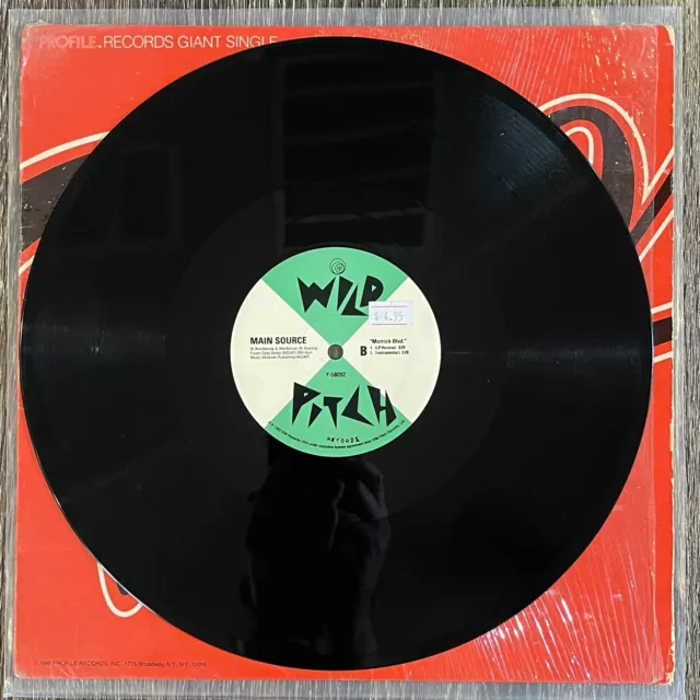 Main Source - Wild Pitch - 1993 “Merrick Blvd” “What You Need” 12” Single Vinyl