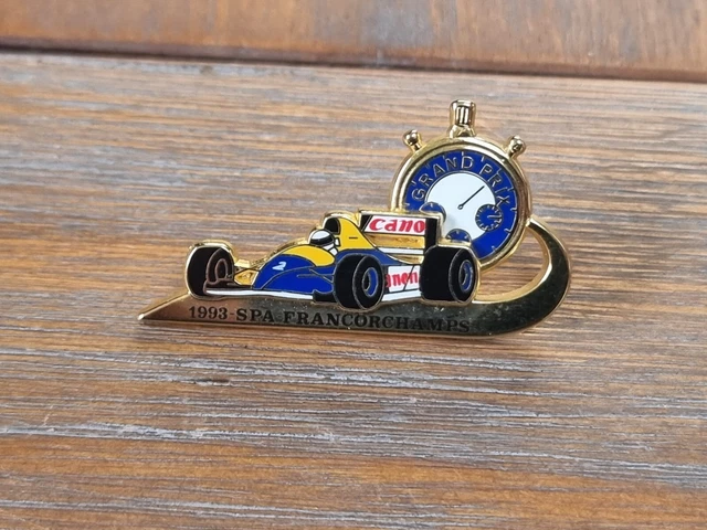Pin's F1 Chrono Williams Renault 95 - Hill & Coulthard - Zamac - France
