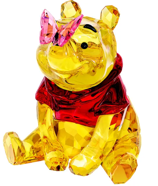 Swarovski Crystal Disney Cute "Winnie The Pooh With Butterfly" 5282928 Free Post