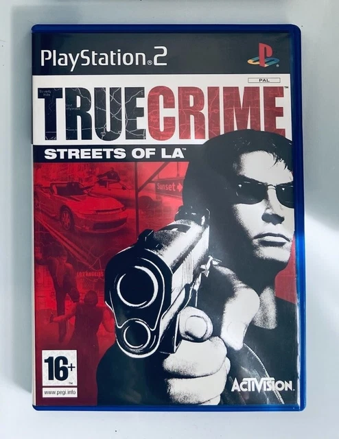 True Crime Streets of LA - Sony PS2 PlayStation 2 Action Video Game *Complete*