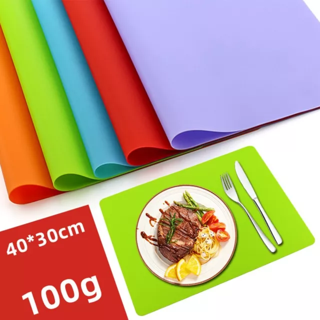 Odorless and Safe Silicone Heat Insulation Mat Non slip Table Protector