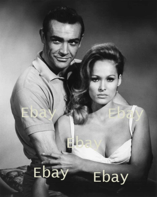 RÉIMPRESSION PHOTO 8X10 Sean Connery & Ursula Andress EUR 10,91