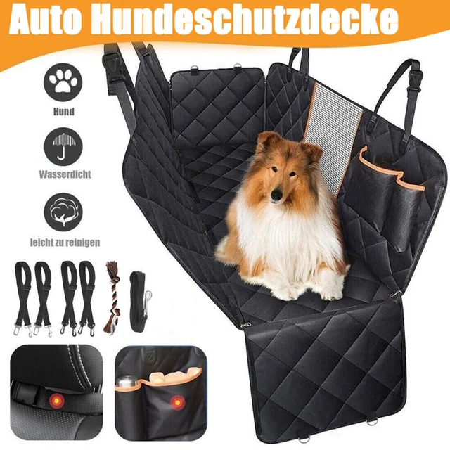 Auto Hundedecke Rücksitz Hundesitz Auto Rückbank AZPET Hundedecke Auto Rückbank - Rutschfeste, Kratzfeste ≈ Wasserfeste Zeckenschutz Hund Sitzheizung Auto