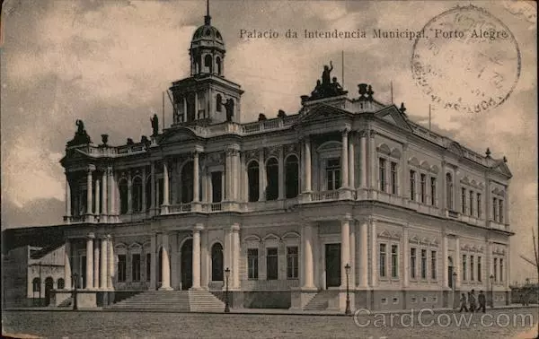 Brazil Porto Alegre Palacio da Intendencia Municipal A. Miscellanea Postcard