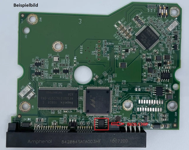 Contrôleur de circuit imprimé 2060-771624-001 WD30EZRX-00AZ6B0 disques