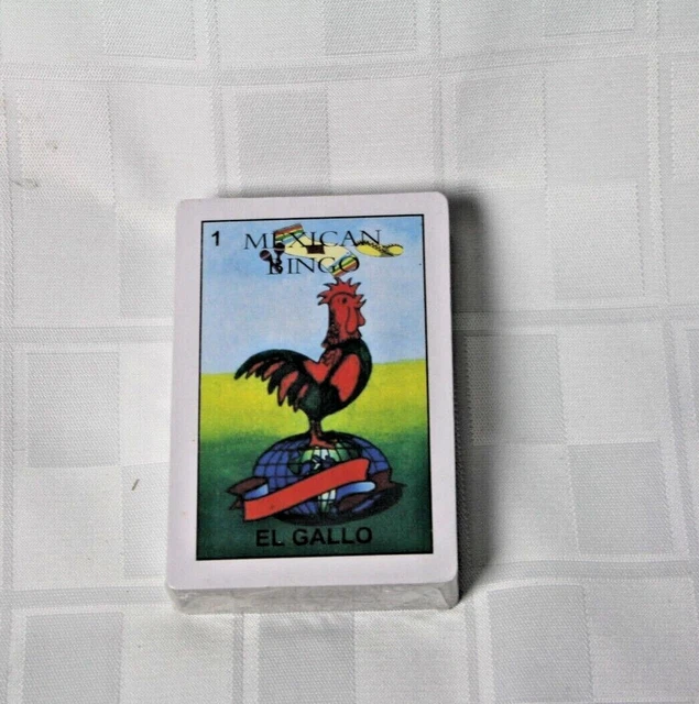 Mexican Bingo Sealed Cards Baraja Nueva de Loteria Mexicana Familia Juegos xmas