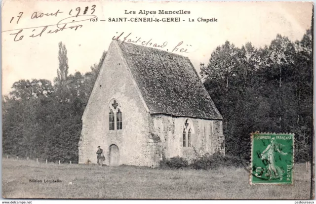 61 SAINT-CENERI-LE-GEREI - La chapelle PAST/4385