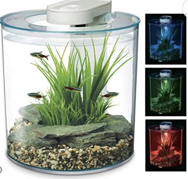 Hagen Marina 360 10 L LED Fish Aquarium With Heater