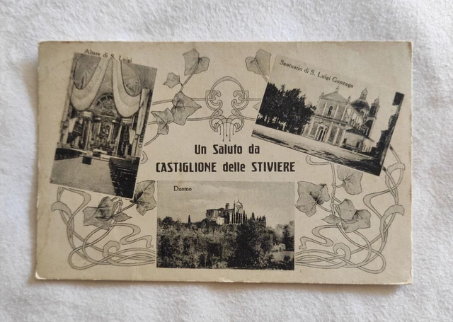 8282  Un Saluto Da Castiglione Delle Stiviere  Viaggiata 1925