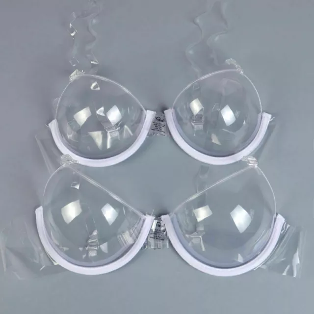 Fashion Transparent Clear Push Up Bra Strap Invisible Bras Women Underwire New