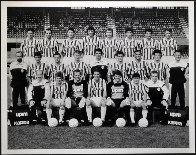 Vintage Press Photo Juventus Uefa Cup 1990 FT 2461 - print 24x30 CM