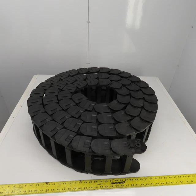 Igus 40.01.150 219" OAL Cable Carrier Energy Chain 5-3/4" x 2-3/4" ID Open