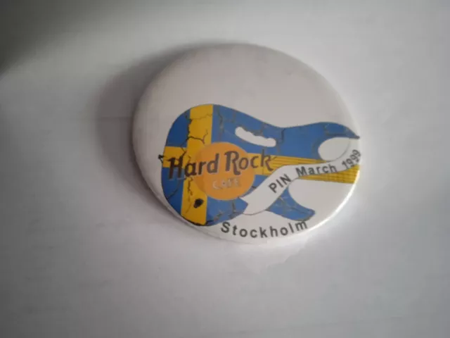 hard rock cafe  PIN    NADEL  Stockholm