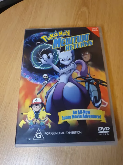 POKEMON MEWTWO RETURNS DVD Veronica Taylor Ikue Ootani VGC Fast Free Post  $59.95 - PicClick AU