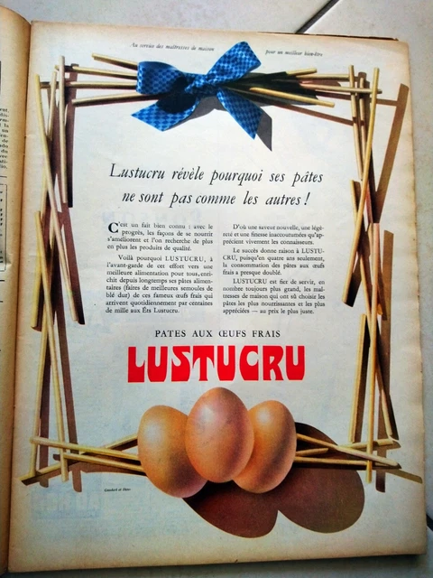 PÂTES PèR' LUSTUCRU Rbvc - POSTER HQ 40x60cm d'une affiche