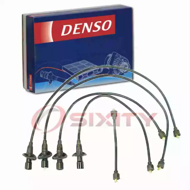 Denso Spark Plug Wire Set for 1968-1971 Volkswagen Campmobile 1.6L H4 yr