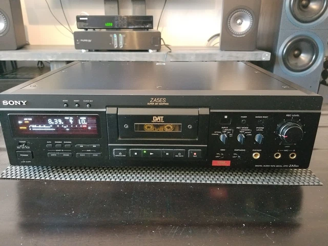 Sony DTC-ZA5ES ZA5ES Digital Audio Tape DAT Player Recorder Deck TESTED-WORKING 2