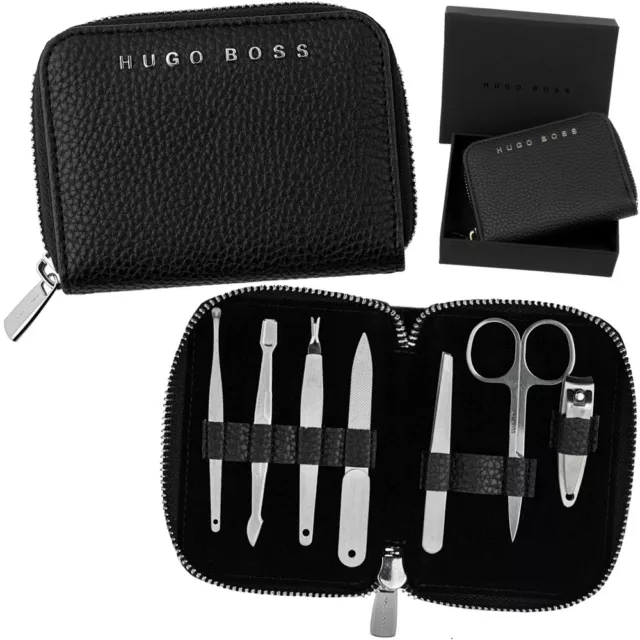 HUGO BOSS Manicura Pedicura Manicura Set Tijeras para Cutículas Cortauñas Pinzas