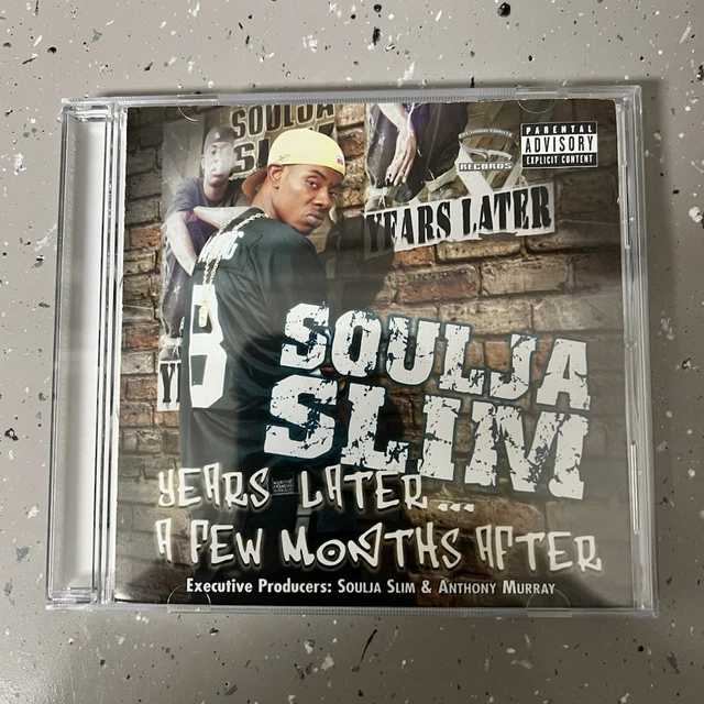 SOULJA SLIM - Years Later A Few Months After (2003) Cd Rap N.o.