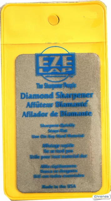 Eze-Lap Credit Card Stone Hone Sharpener - Super Fine Grit (1200). Code 200