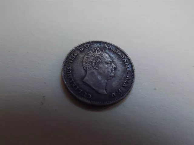 William IV Fourpence/ Groat 1836 Silver Nice Grade (7787)