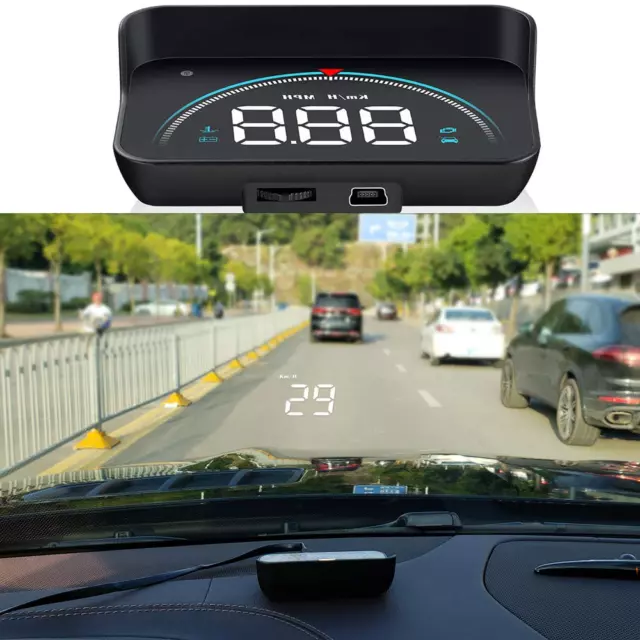 Wisamic Head up Display Auto HUD: Display OBD2 & HUD Display, 3,5 Zoll Geschwind